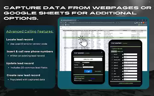 ET Sniper Click2Dial DEVELOPMENT BUILD from Chrome web store to be run with OffiDocs Chromium online ET Sniper Click2Dial DEVELOPMENT BUILD from Chrome web store to be run with OffiDocs Chromium online