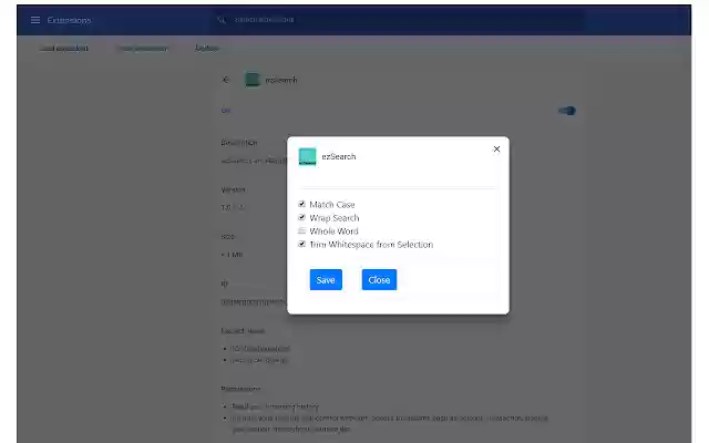 ezSearch from Chrome web store to be run with OffiDocs Chromium online ezSearch from Chrome web store to be run with OffiDocs Chromium online