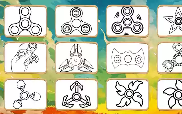 Fidget Spinner Coloring Book Game from Chrome web store to be run with OffiDocs Chromium online Fidget Spinner Coloring Book Game from Chrome web store to be run with OffiDocs Chromium online