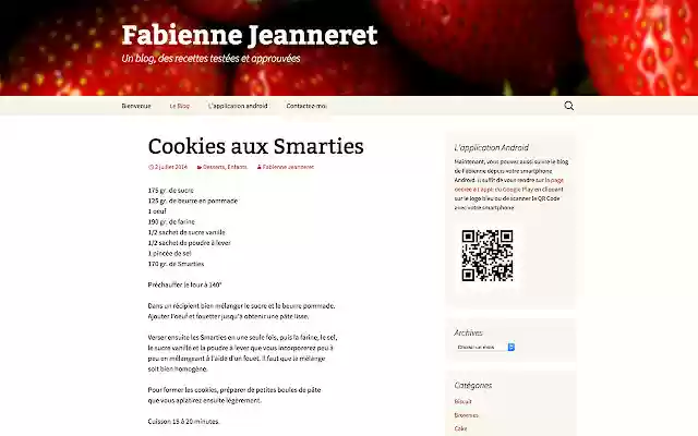 FJ Recettes from Chrome web store to be run with OffiDocs Chromium online FJ Recettes from Chrome web store to be run with OffiDocs Chromium online