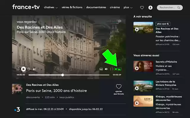 FranceTV Boutons additionnels pour le player from Chrome web store to be run with OffiDocs Chromium online FranceTV Boutons additionnels pour le player from Chrome web store to be run with OffiDocs Chromium online