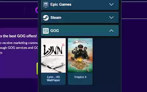 Free Game Deals from Chrome web store to be run with OffiDocs Chromium online Free Game Deals from Chrome web store to be run with OffiDocs Chromium online