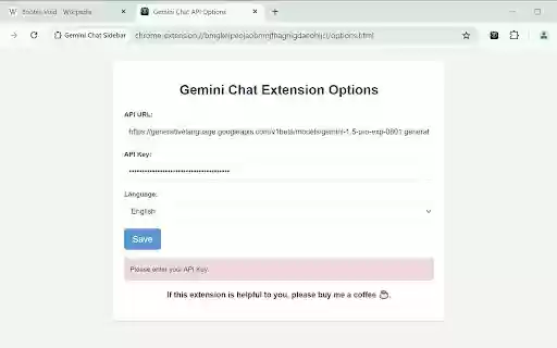 Gemini Chat Sidebar from Chrome web store to be run with OffiDocs Chromium online Gemini Chat Sidebar from Chrome web store to be run with OffiDocs Chromium online
