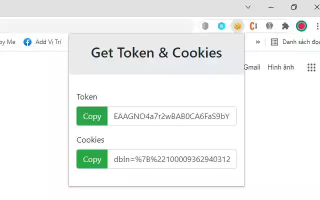 Get Token Cookie from Chrome web store to be run with OffiDocs Chromium online Get Token Cookie from Chrome web store to be run with OffiDocs Chromium online