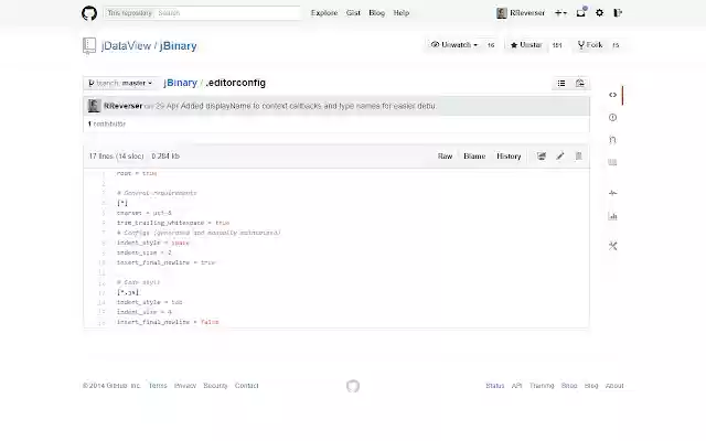 GitHub EditorConfig from Chrome web store to be run with OffiDocs Chromium online GitHub EditorConfig from Chrome web store to be run with OffiDocs Chromium online