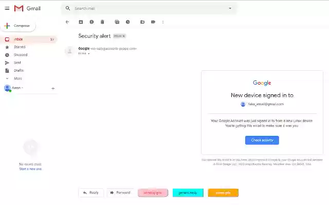 Gmail Buttons from Chrome web store to be run with OffiDocs Chromium online Gmail Buttons from Chrome web store to be run with OffiDocs Chromium online