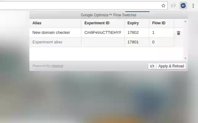Google Optimize A/B variant switcher from Chrome web store to be run with OffiDocs Chromium online Google Optimize A/B variant switcher from Chrome web store to be run with OffiDocs Chromium online