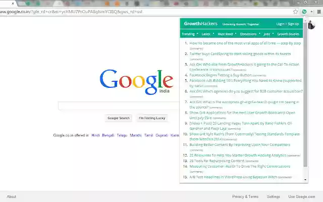 GrowthHackers.com from Chrome web store to be run with OffiDocs Chromium online GrowthHackers.com from Chrome web store to be run with OffiDocs Chromium online