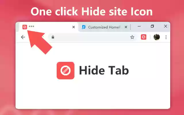 Hide Tab from Chrome web store to be run with OffiDocs Chromium online Hide Tab from Chrome web store to be run with OffiDocs Chromium online