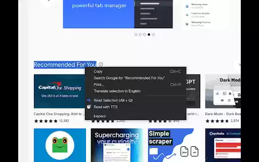 Highlighted Text to Speech from Chrome web store to be run with OffiDocs Chromium online Highlighted Text to Speech from Chrome web store to be run with OffiDocs Chromium online
