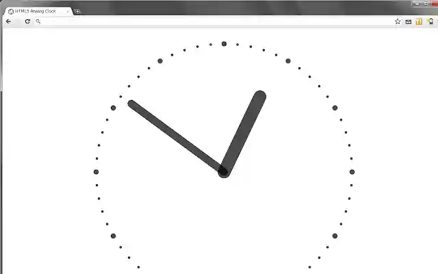 HTML5 Analog Clock from Chrome web store to be run with OffiDocs Chromium online HTML5 Analog Clock from Chrome web store to be run with OffiDocs Chromium online
