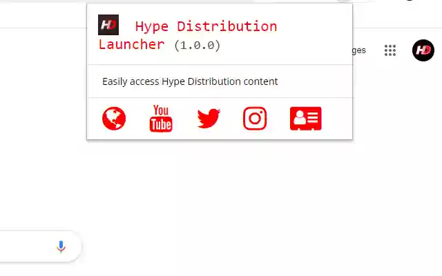 Hype Distribution Launcher from Chrome web store to be run with OffiDocs Chromium online Hype Distribution Launcher from Chrome web store to be run with OffiDocs Chromium online