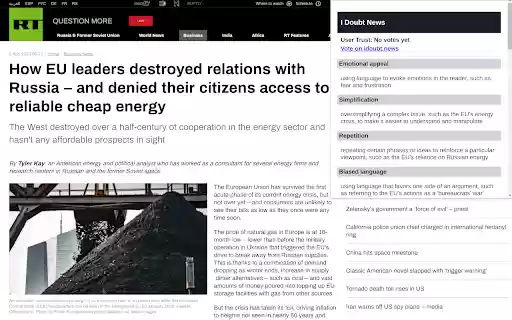 I Doubt News from Chrome web store to be run with OffiDocs Chromium online I Doubt News from Chrome web store to be run with OffiDocs Chromium online