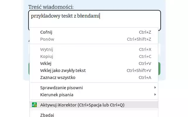 iKorektor from Chrome web store to be run with OffiDocs Chromium online iKorektor from Chrome web store to be run with OffiDocs Chromium online