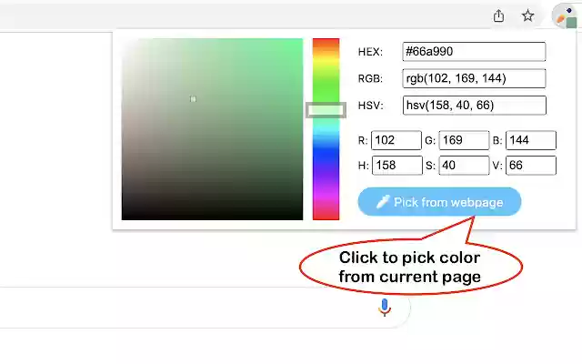 Instant Color Picker from Chrome web store to be run with OffiDocs Chromium online Instant Color Picker from Chrome web store to be run with OffiDocs Chromium online