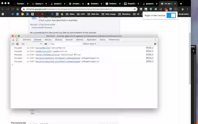 Its Me: Focused from Chrome web store to be run with OffiDocs Chromium online Its Me: Focused from Chrome web store to be run with OffiDocs Chromium online