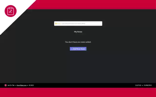Jot On Tab from Chrome web store to be run with OffiDocs Chromium online Jot On Tab from Chrome web store to be run with OffiDocs Chromium online