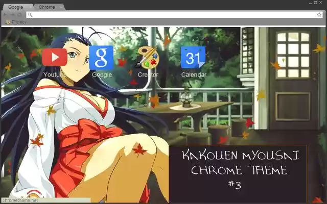 Kakouen Myousai Miko Theme from Chrome web store to be run with OffiDocs Chromium online Kakouen Myousai Miko Theme from Chrome web store to be run with OffiDocs Chromium online