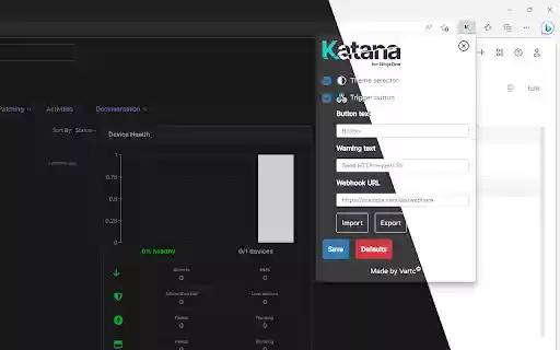 Katana for NinjaOne from Chrome web store to be run with OffiDocs Chromium online Katana for NinjaOne from Chrome web store to be run with OffiDocs Chromium online