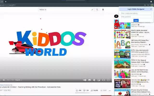 Kiddo TV from Chrome web store to be run with OffiDocs Chromium online Kiddo TV from Chrome web store to be run with OffiDocs Chromium online