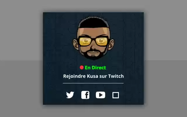 Kusa Twitch from Chrome web store to be run with OffiDocs Chromium online Kusa Twitch from Chrome web store to be run with OffiDocs Chromium online