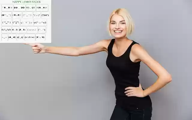 Lenny Face Copy from Chrome web store to be run with OffiDocs Chromium online Lenny Face Copy from Chrome web store to be run with OffiDocs Chromium online