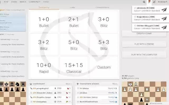 Lichess Challenge Sorter from Chrome web store to be run with OffiDocs Chromium online Lichess Challenge Sorter from Chrome web store to be run with OffiDocs Chromium online