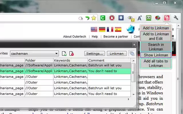 Linkman from Chrome web store to be run with OffiDocs Chromium online Linkman from Chrome web store to be run with OffiDocs Chromium online