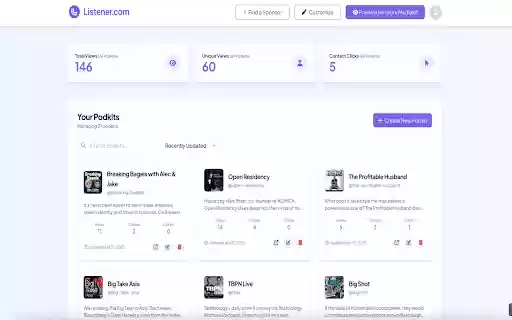 Listener.com Extension from Chrome web store to be run with OffiDocs Chromium online Listener.com Extension from Chrome web store to be run with OffiDocs Chromium online