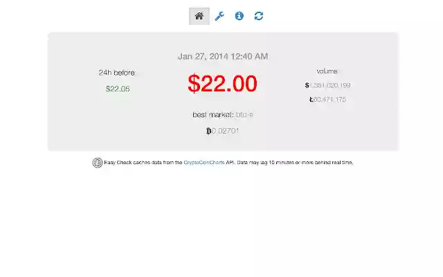 Litecoin Easy Check from Chrome web store to be run with OffiDocs Chromium online Litecoin Easy Check from Chrome web store to be run with OffiDocs Chromium online