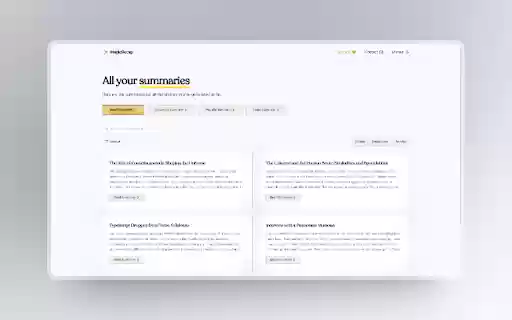 MagicRecap from Chrome web store to be run with OffiDocs Chromium online MagicRecap from Chrome web store to be run with OffiDocs Chromium online