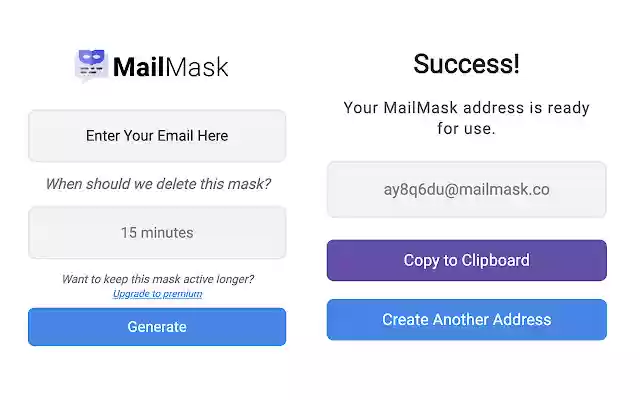 MailMask from Chrome web store to be run with OffiDocs Chromium online MailMask from Chrome web store to be run with OffiDocs Chromium online