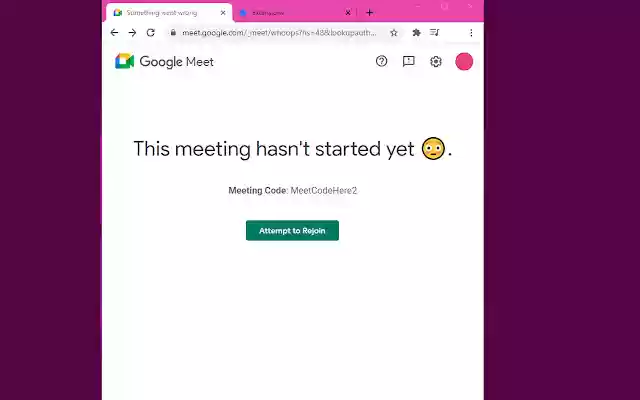 MeetRejoin from Chrome web store to be run with OffiDocs Chromium online MeetRejoin from Chrome web store to be run with OffiDocs Chromium online