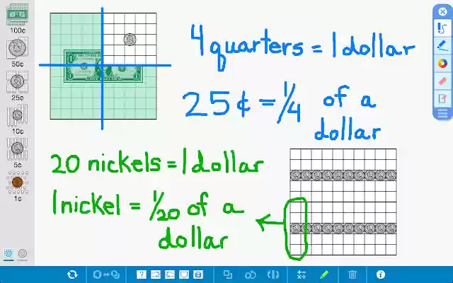 Money Pieces, by The Math Learning Center from Chrome web store to be run with OffiDocs Chromium online Money Pieces, by The Math Learning Center from Chrome web store to be run with OffiDocs Chromium online