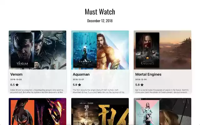 Must Watch from Chrome web store to be run with OffiDocs Chromium online Must Watch from Chrome web store to be run with OffiDocs Chromium online