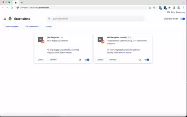 MV3keepAlive from Chrome web store to be run with OffiDocs Chromium online MV3keepAlive from Chrome web store to be run with OffiDocs Chromium online