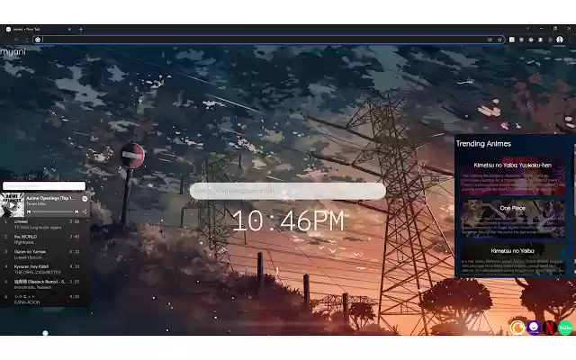 MyAni Theme from Chrome web store to be run with OffiDocs Chromium online MyAni Theme from Chrome web store to be run with OffiDocs Chromium online