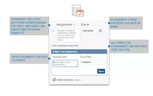 My Homework Reminder from Chrome web store to be run with OffiDocs Chromium online My Homework Reminder from Chrome web store to be run with OffiDocs Chromium online