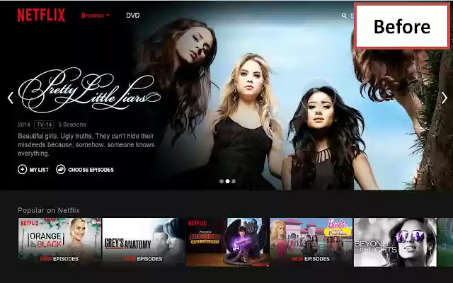 Netflix™ Billboard Banner Hider from Chrome web store to be run with OffiDocs Chromium online Netflix™ Billboard Banner Hider from Chrome web store to be run with OffiDocs Chromium online