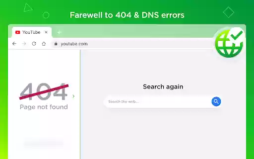 No More 404 from Chrome web store to be run with OffiDocs Chromium online No More 404 from Chrome web store to be run with OffiDocs Chromium online