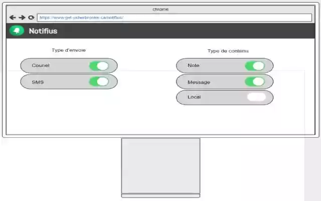 Notifus from Chrome web store to be run with OffiDocs Chromium online Notifus from Chrome web store to be run with OffiDocs Chromium online