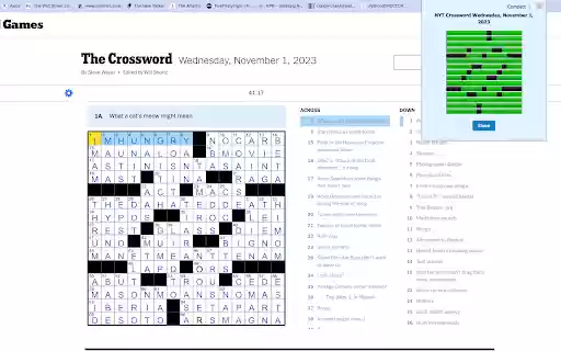 NYT Crossword Share from Chrome web store to be run with OffiDocs Chromium online NYT Crossword Share from Chrome web store to be run with OffiDocs Chromium online