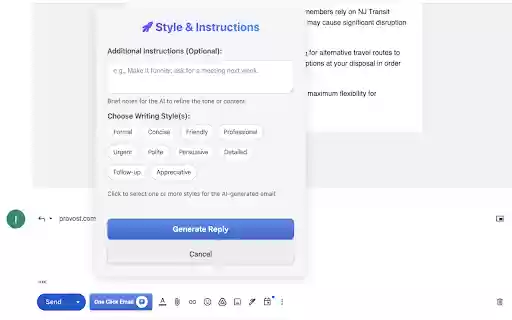 One Click Email from Chrome web store to be run with OffiDocs Chromium online One Click Email from Chrome web store to be run with OffiDocs Chromium online