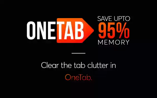OneTab: Better Tab Management Productivity from Chrome web store to be run with OffiDocs Chromium online OneTab: Better Tab Management Productivity from Chrome web store to be run with OffiDocs Chromium online