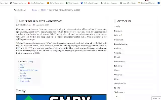 Plex Alternative from Chrome web store to be run with OffiDocs Chromium online Plex Alternative from Chrome web store to be run with OffiDocs Chromium online