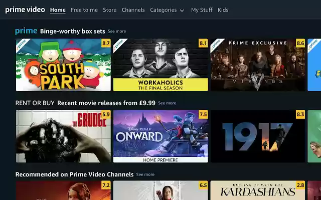 Prime Ratings: IMDb Ratings on Prime Video from Chrome web store to be run with OffiDocs Chromium online Prime Ratings: IMDb Ratings on Prime Video from Chrome web store to be run with OffiDocs Chromium online