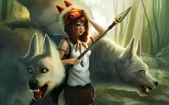 Princess Mononoke Hayao Miyazaki Desktop Wall from Chrome web store to be run with OffiDocs Chromium online Princess Mononoke Hayao Miyazaki Desktop Wall from Chrome web store to be run with OffiDocs Chromium online