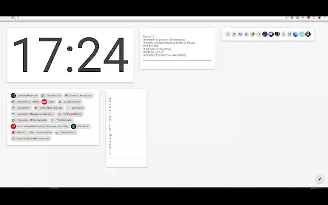 PRODUCTIVE New Tab Material Design from Chrome web store to be run with OffiDocs Chromium online PRODUCTIVE New Tab Material Design from Chrome web store to be run with OffiDocs Chromium online