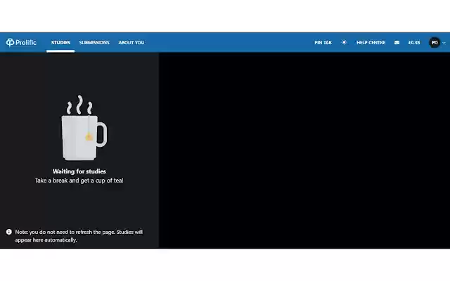 Prolific Darkmode from Chrome web store to be run with OffiDocs Chromium online Prolific Darkmode from Chrome web store to be run with OffiDocs Chromium online
