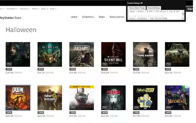 PSParse from Chrome web store to be run with OffiDocs Chromium online PSParse from Chrome web store to be run with OffiDocs Chromium online